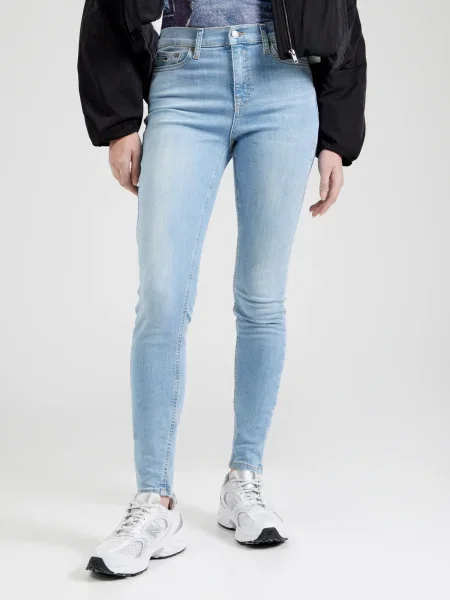 Tommy Jeans Džínsy Nora svetlomodrá modrá