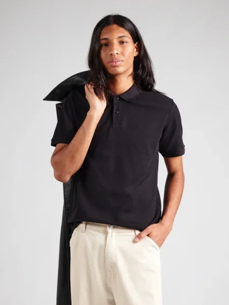 JACK & JONES Póló JJEAUSTIN fekete fehér