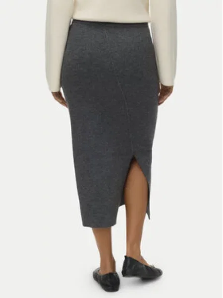 Vero Moda Tiesus sijonas Brisa pilka