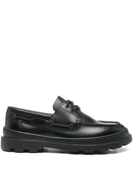Sneakerși Camper cu șireturi din dantelă negru