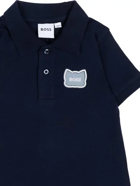 Koszulka polo dziecięca Bosswear niebieska