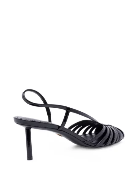 Pantofi cu toc Ferragamo cu bretele negru