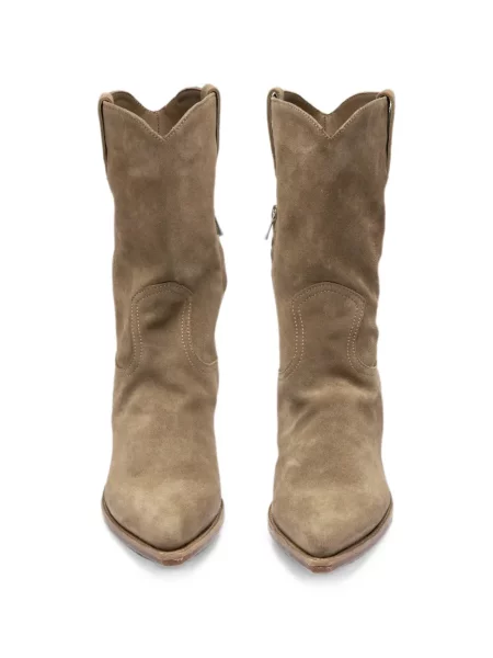 Botine Officine Creative din piele de căprioară