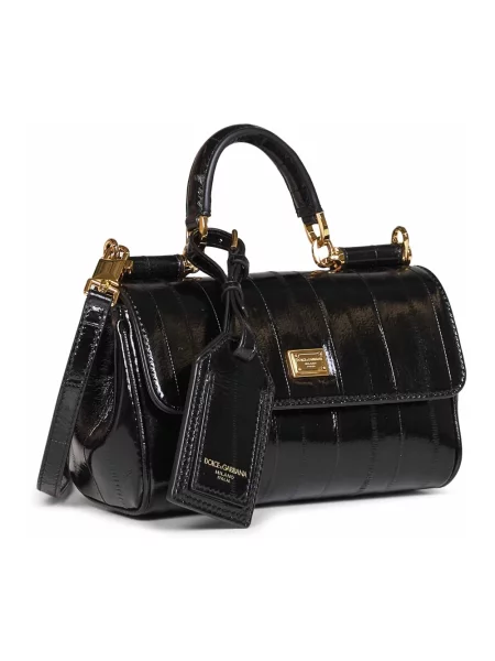 Torebka Dolce And Gabbana skórzana czarna