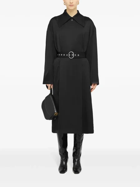Καμπαρντίνα Jil Sander μαύρο