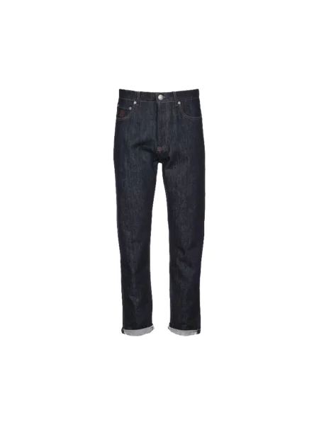 Jeansy Brunello Cucinelli niebieskie