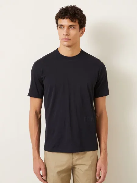 Fendi T-Shirt schwarz czarna