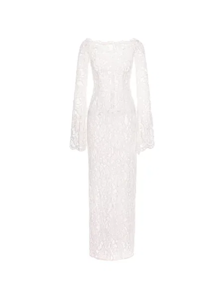 Maksi haljina Manuri bijela