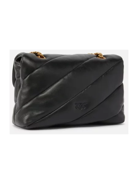 Torebka Pinko zamszowa czarna