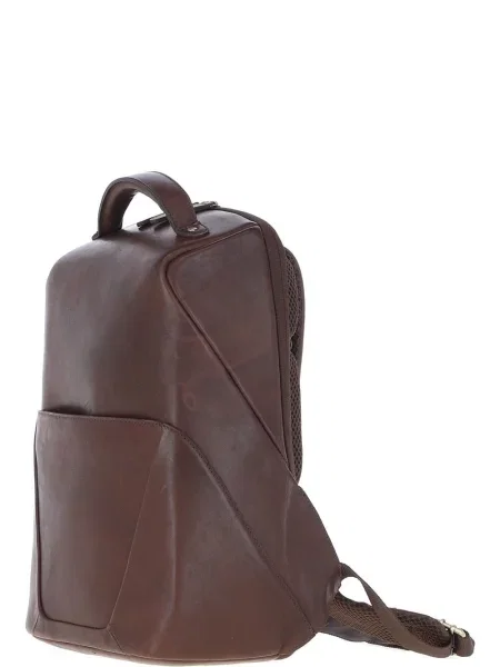 Кожаный повседневный рюкзак Ashwood Leather коричневый