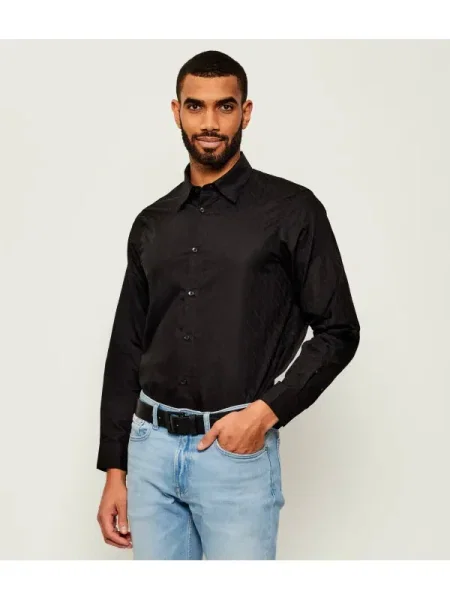 Armani Exchange Cămașă negru
