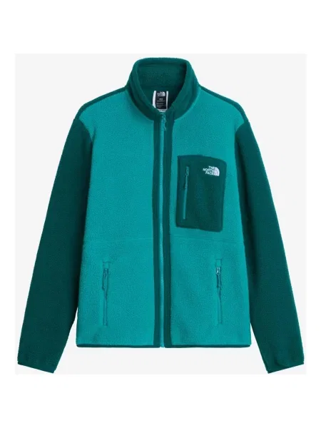 Polar The North Face Yumiori Full Zip turkusowy S zielony