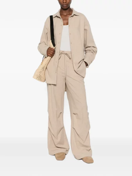 Pantaloni Le Sully Studio cu cordon