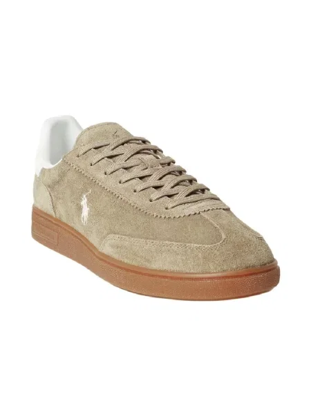 Polo Ralph Lauren sneakersy zamszowe Bedford Pp beżowy brązowe