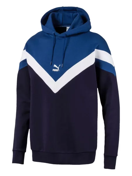 Hanorac cu glugă Puma albastru