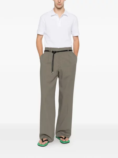 Polo Balmain με κέντημα λευκό