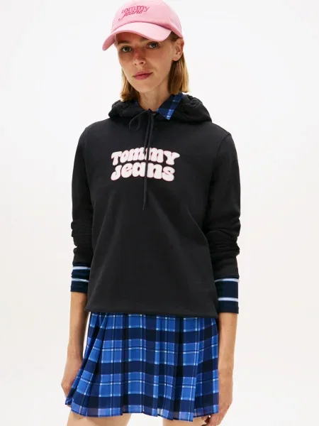 Majica Tommy Jeans crna