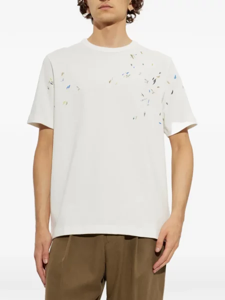 Tricou Ps Paul Smith cu imagine alb
