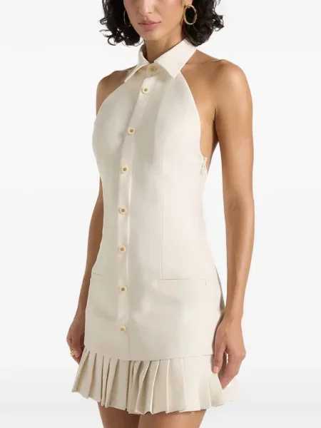 Rochie mini Manière De Voir cu gât halter