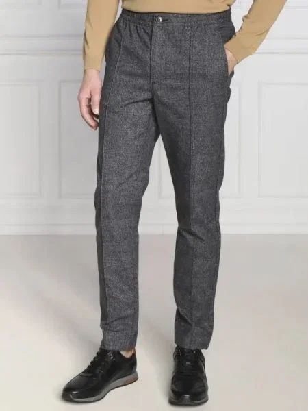 Michael Kors Pantaloni FLANNEL GLEN gri