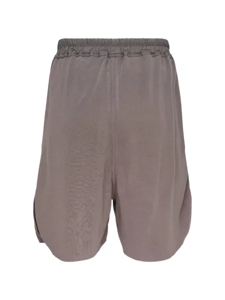 Pantaloni scurți Rick Owens cu cordon maro