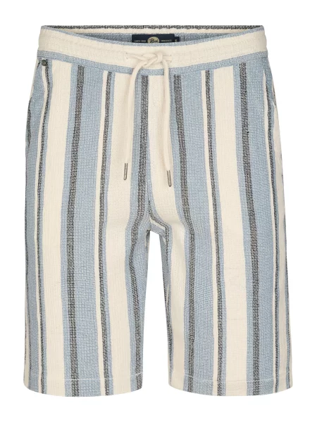 Petrol Industries Kalhoty chladná modrá / černá bílá