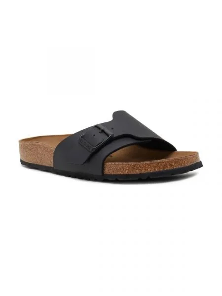 Birkenstock De piele șlapi Catalina BF negru