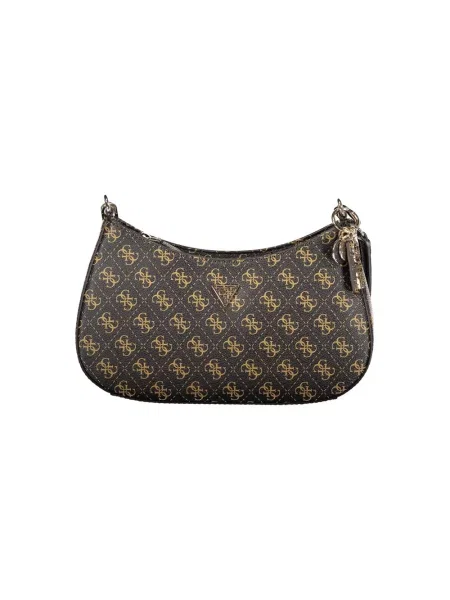 Guess torebka NOELLE brązowy