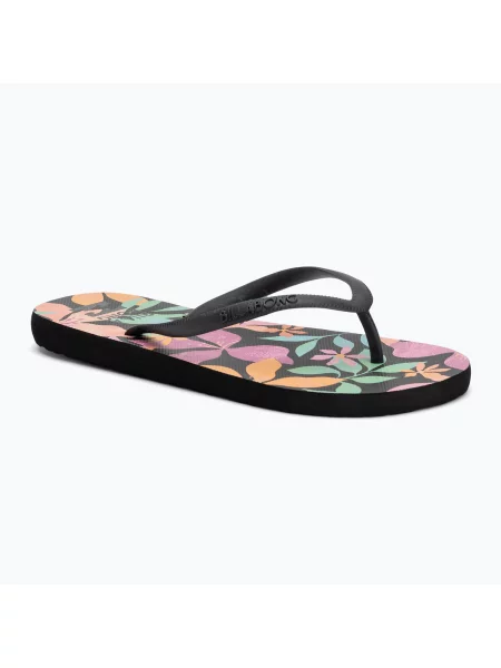 Žabky Billabong Dama night tropical černé