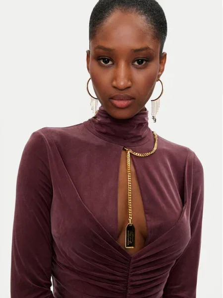 Cercei Elisabetta Franchi auriu