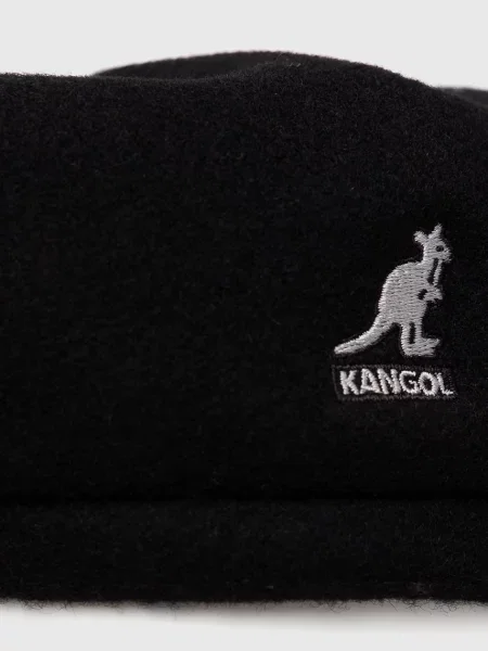Kangol Kaszkiet wełniany czarny