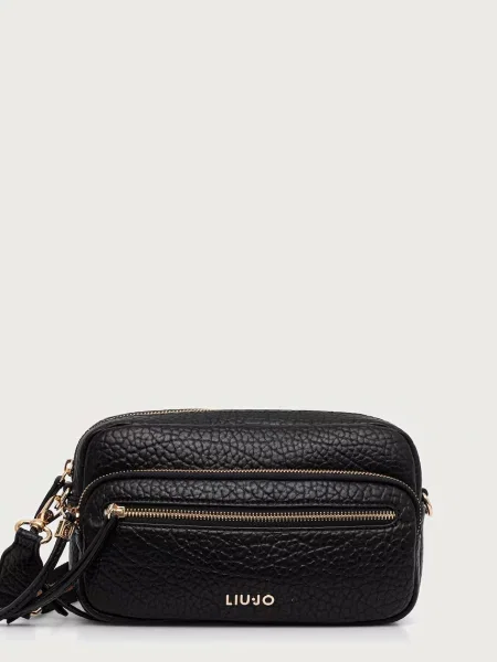 Liu Jo geantă crossbody pentru femei cu imitație de piele negru