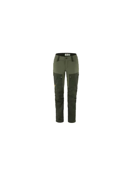 Fjällräven Keb Trousers W reg Deep Forrest Kobiety Spodnie Fjällräven Size: 42 zielony