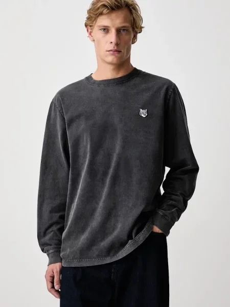 Koszulka Maison Kitsune czarna