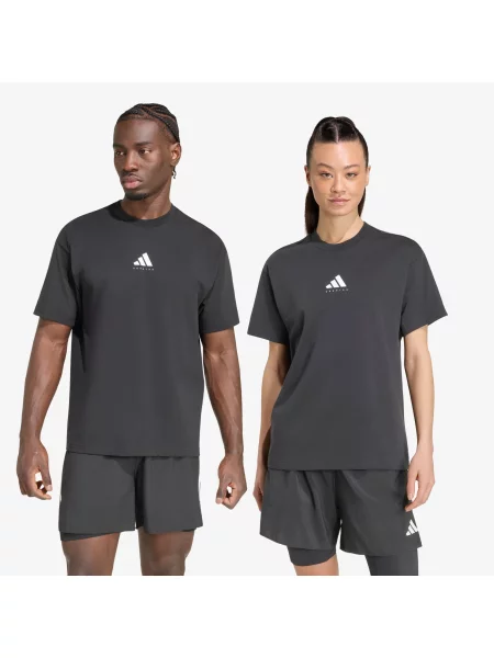 T-shirt adidas Running Category Graphic T-Shirt UNISEX Black M czarna