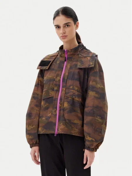 Emporio Armani Prechodná bunda hnedá