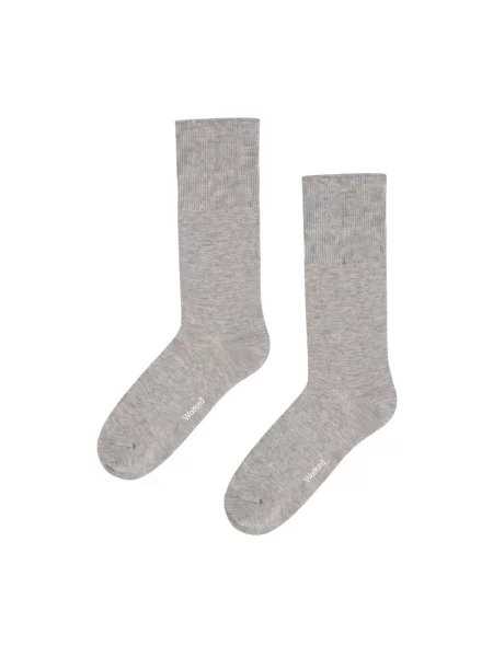 Lniane skarpety Wolford szare