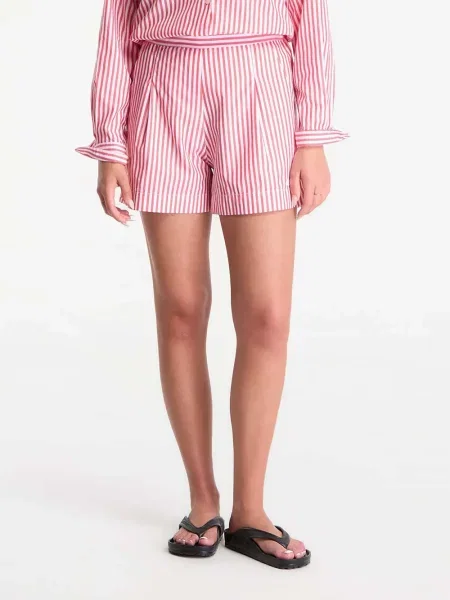 Pantaloni scurți Mc2 Saint Barth alb