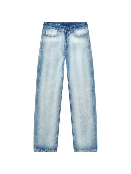 Straight fit džíny Diesel modré