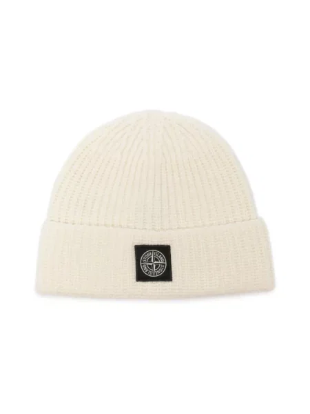 Czapka Stone Island z kamieniami beżowa