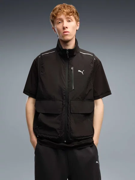 Утепленный жилет Puma черный