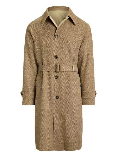 Șapcă Polo Ralph Lauren cu model herringbone din țesătură twill cu imagine albastru