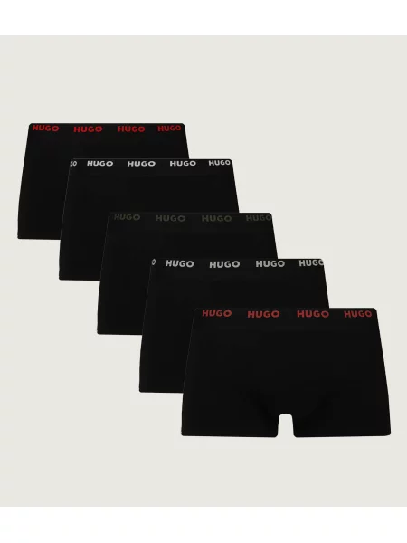 Boxeri Hugo Boss Trunk Black M negru