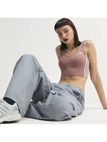 BEZEŠVÁ BRALETKA ESSENTIALS 3 STRIPES