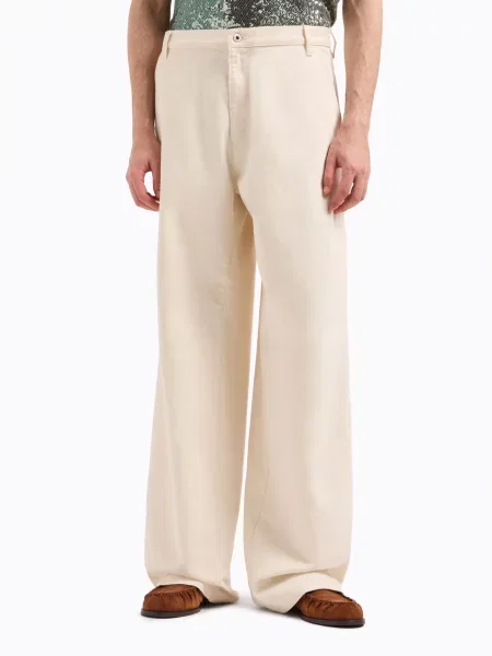 Широкие джинсы Emporio Armani