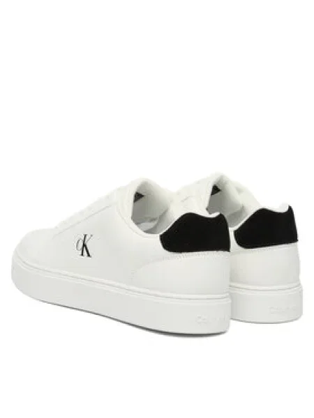 Calvin Klein Tenisice Classic Cupsole Laceup Lth bijela