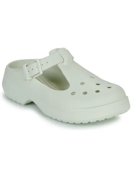 Pantofi cu toc Crocs alb