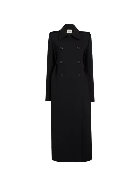 Palton Khaite negru