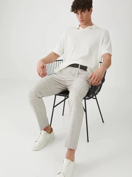 Однотонное поло Medicine бежевое