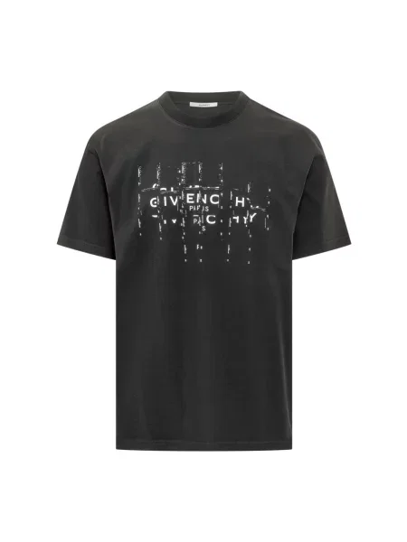 Koszulka Givenchy z nadrukiem czarna